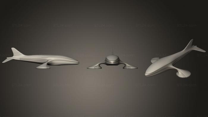Vehicles (Future Drone 4, CARS_0180) 3D models for cnc